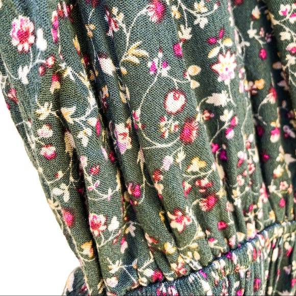 NWOT Ruche floral romper - Picture 4 of 11